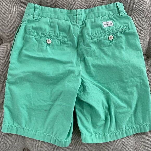 Vineyard Vines Sea Glass Green 8.5” Inseam Shorts 28 - Picture 2 of 6